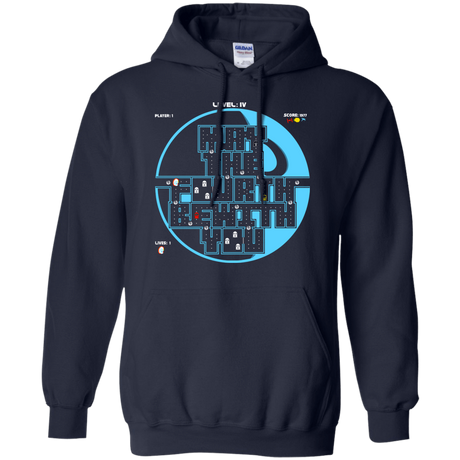 Sweatshirts Navy / S Pacman May The Fourth Pullover Hoodie