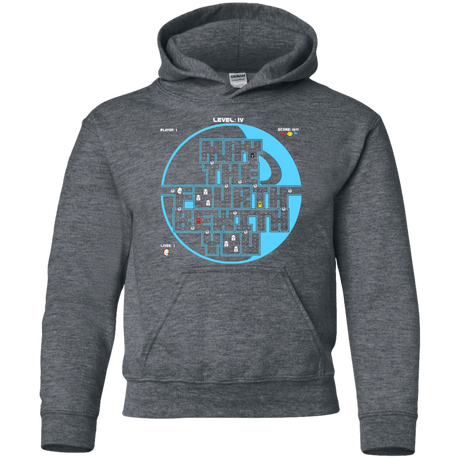 Sweatshirts Dark Heather / YS Pacman May The Fourth Youth Hoodie