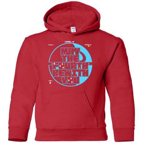 Sweatshirts Red / YS Pacman May The Fourth Youth Hoodie