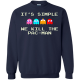 Sweatshirts Navy / S Pacmanok Crewneck Sweatshirt