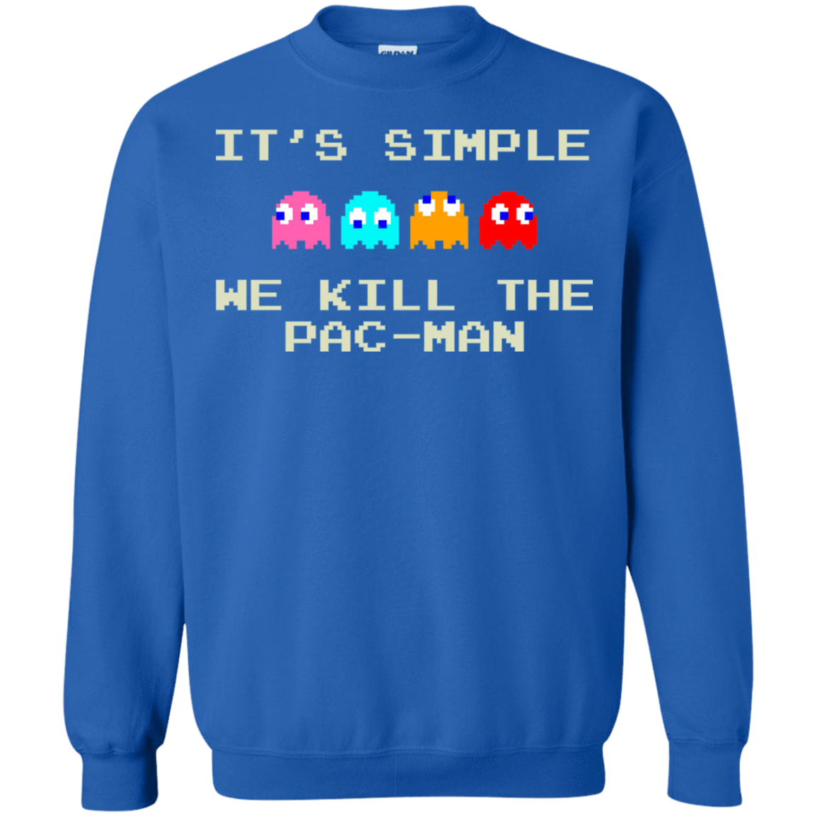 Sweatshirts Royal / S Pacmanok Crewneck Sweatshirt