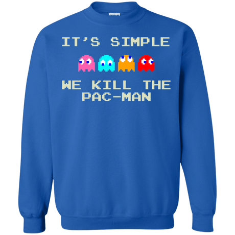 Sweatshirts Royal / S Pacmanok Crewneck Sweatshirt