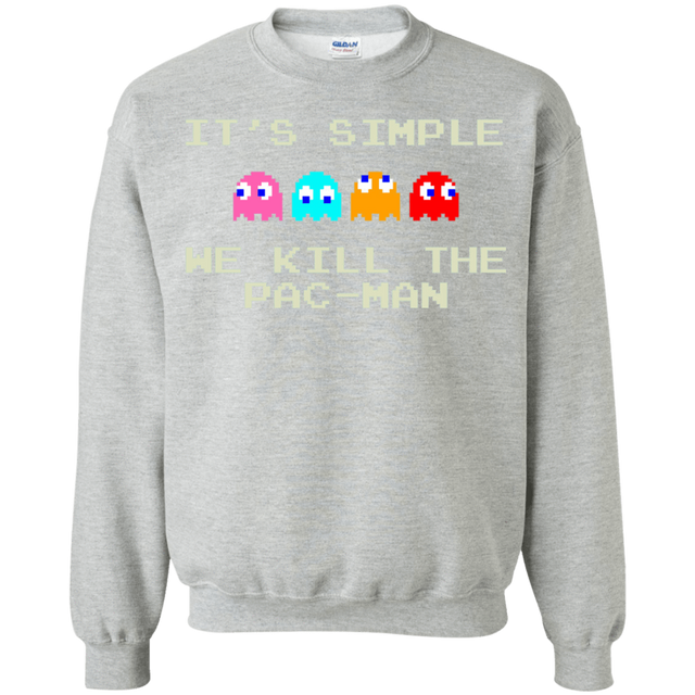 Sweatshirts Sport Grey / S Pacmanok Crewneck Sweatshirt