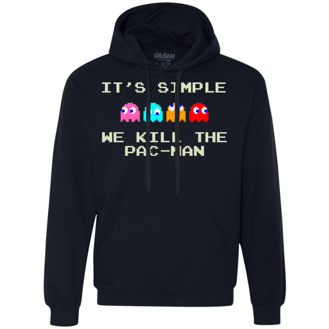 Sweatshirts Navy / S Pacmanok Premium Fleece Hoodie