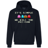 Sweatshirts Navy / S Pacmanok Premium Fleece Hoodie