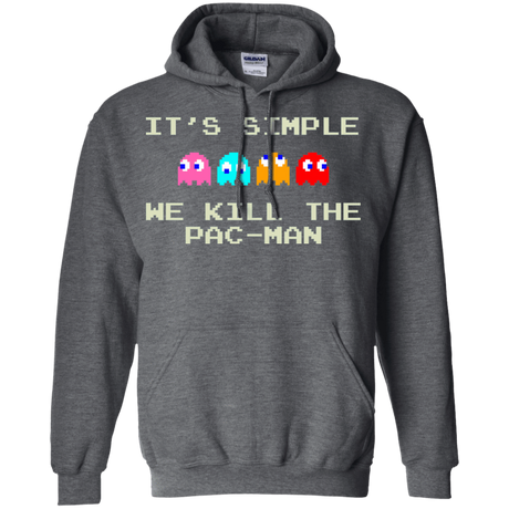 Sweatshirts Dark Heather / S Pacmanok Pullover Hoodie