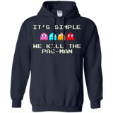 Sweatshirts Navy / S Pacmanok Pullover Hoodie