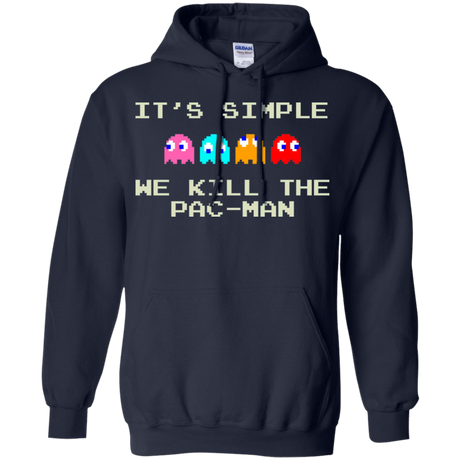 Sweatshirts Navy / S Pacmanok Pullover Hoodie