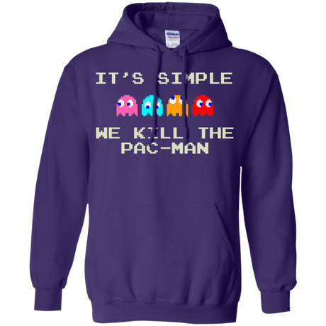 Sweatshirts Purple / S Pacmanok Pullover Hoodie