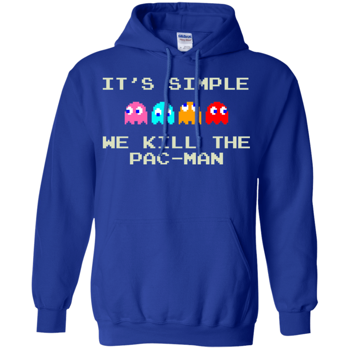 Sweatshirts Royal / S Pacmanok Pullover Hoodie