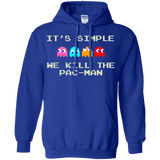 Sweatshirts Royal / S Pacmanok Pullover Hoodie