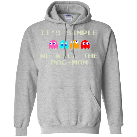 Sweatshirts Sport Grey / S Pacmanok Pullover Hoodie
