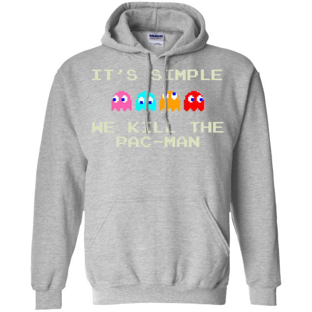 Sweatshirts Sport Grey / S Pacmanok Pullover Hoodie
