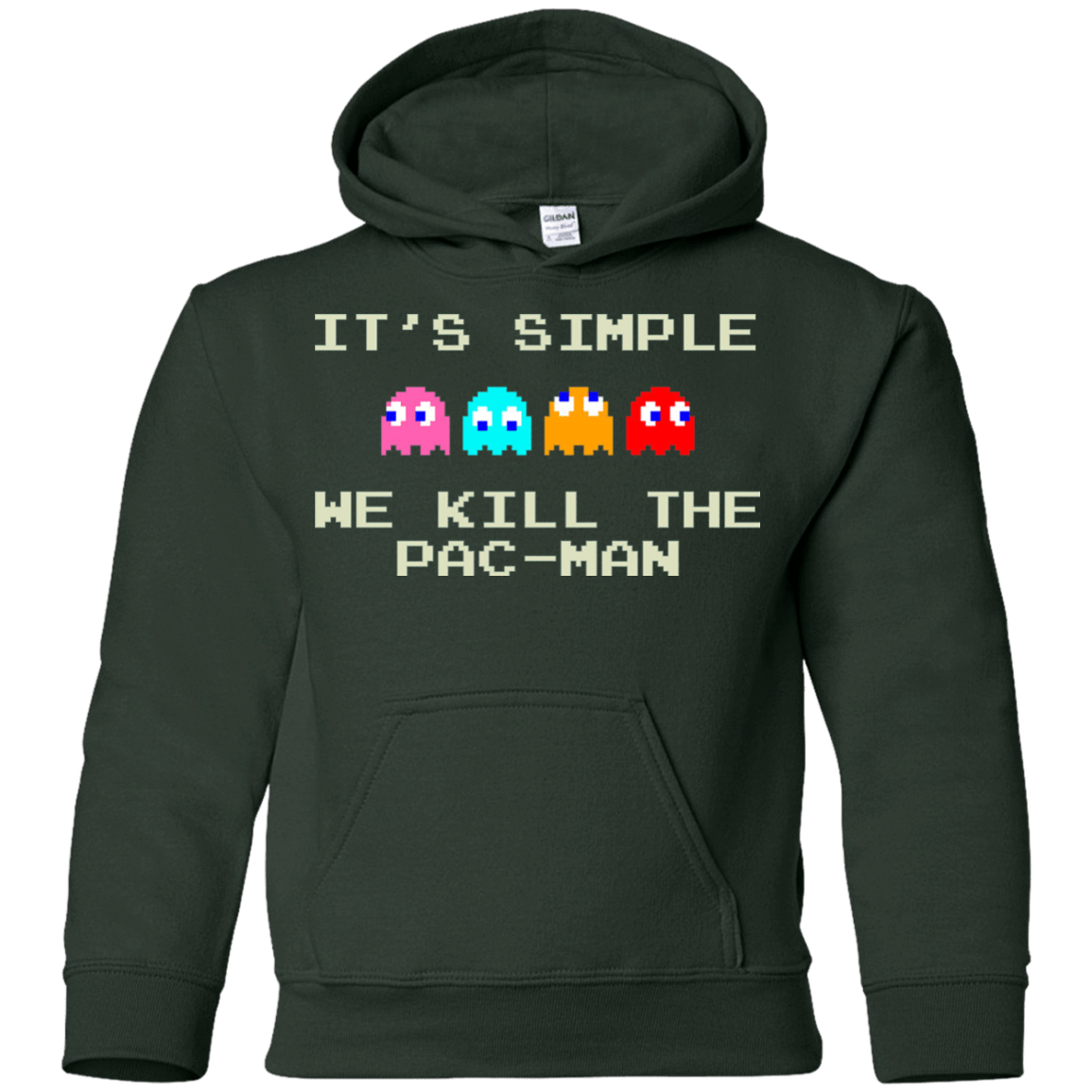 Sweatshirts Forest Green / YS Pacmanok Youth Hoodie