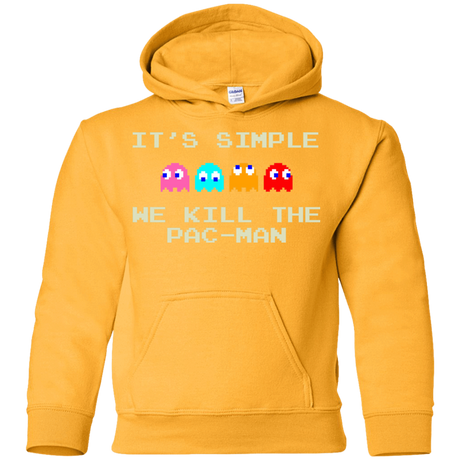 Sweatshirts Gold / YS Pacmanok Youth Hoodie
