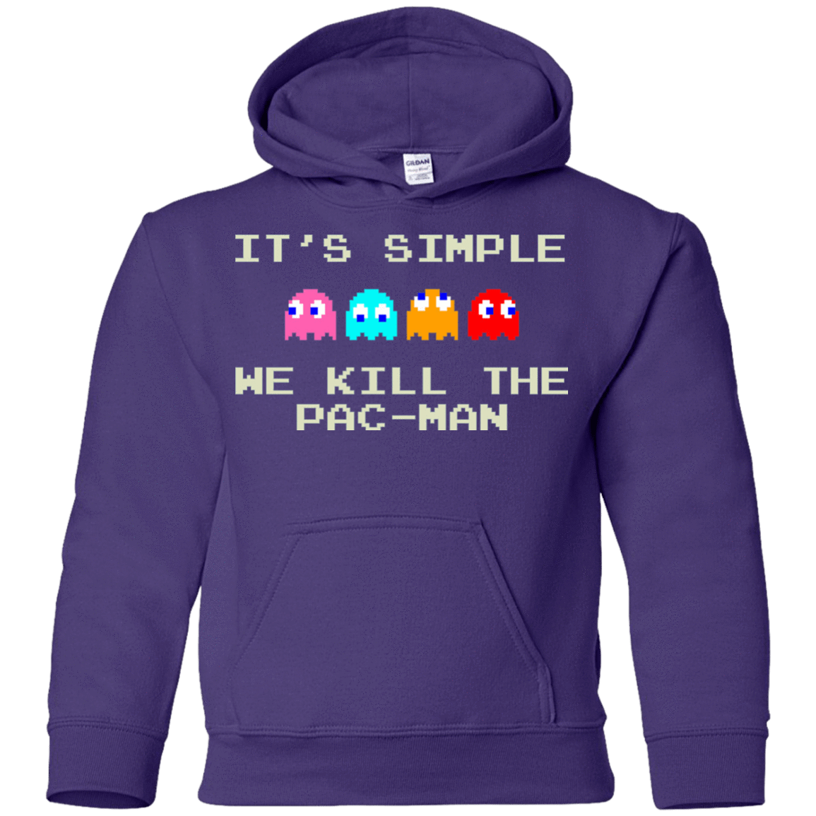 Sweatshirts Purple / YS Pacmanok Youth Hoodie