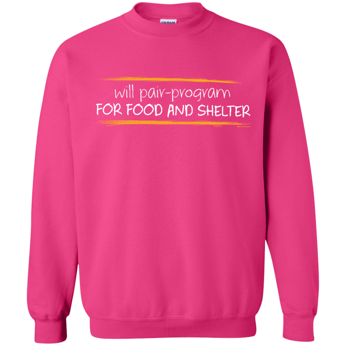Sweatshirts Heliconia / Small Pair Programming For Food And Shelter Crewneck Sweatshirt