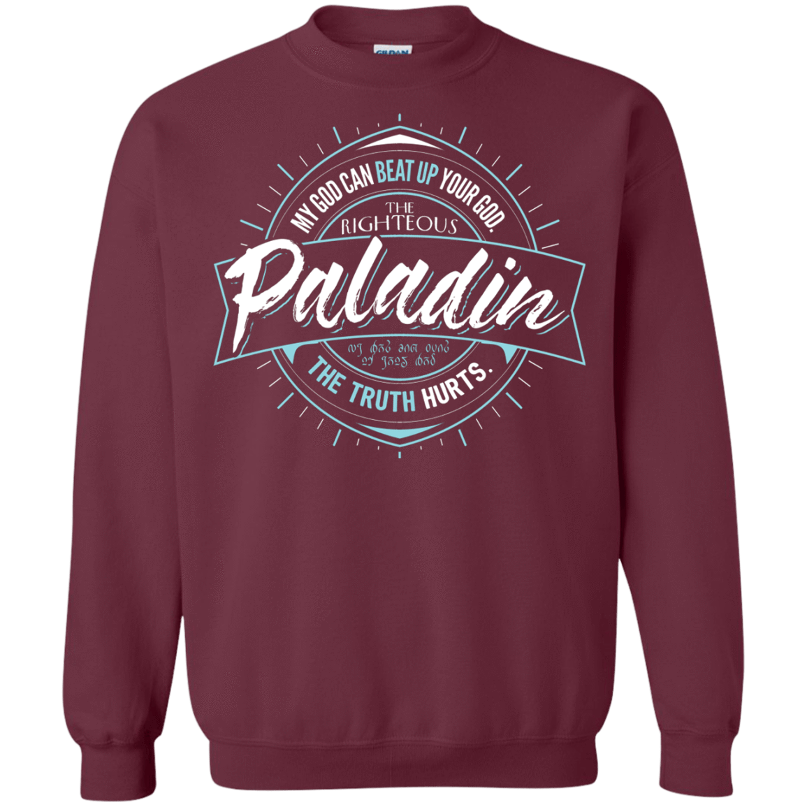 Sweatshirts Maroon / S Paladin Crewneck Sweatshirt