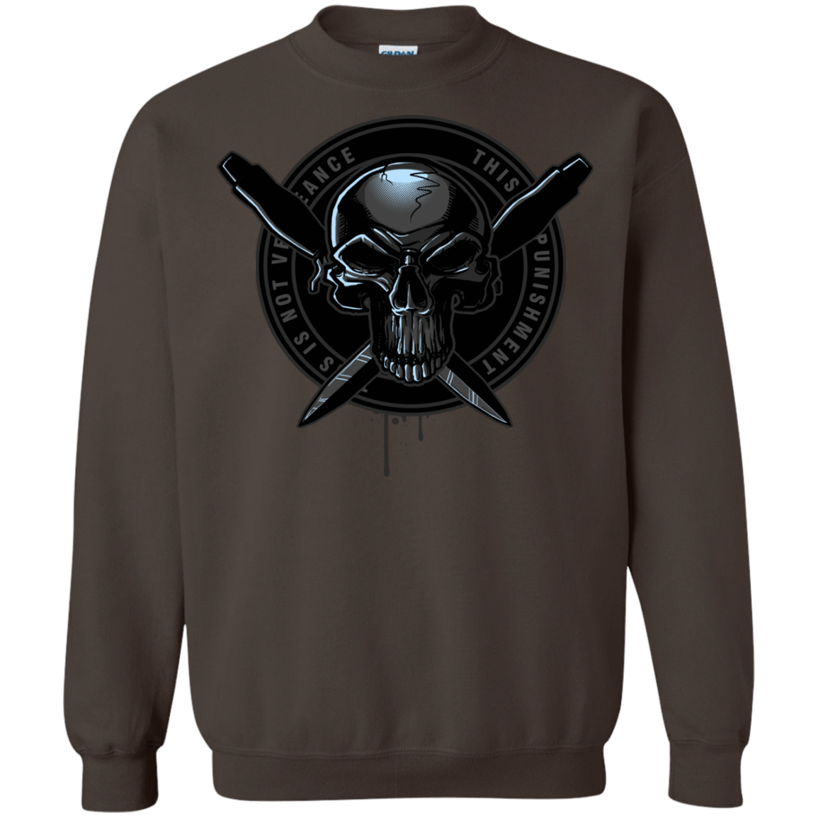 Sweatshirts Dark Chocolate / S Pale Rider Crewneck Sweatshirt