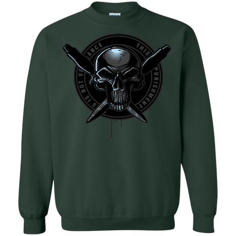 Sweatshirts Forest Green / S Pale Rider Crewneck Sweatshirt