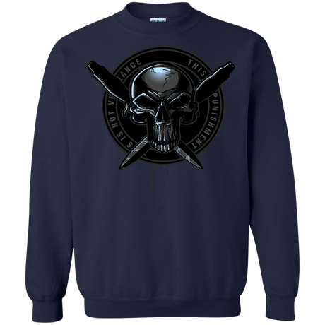 Sweatshirts Navy / S Pale Rider Crewneck Sweatshirt