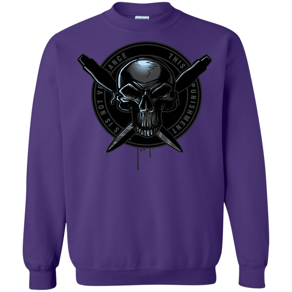 Sweatshirts Purple / S Pale Rider Crewneck Sweatshirt