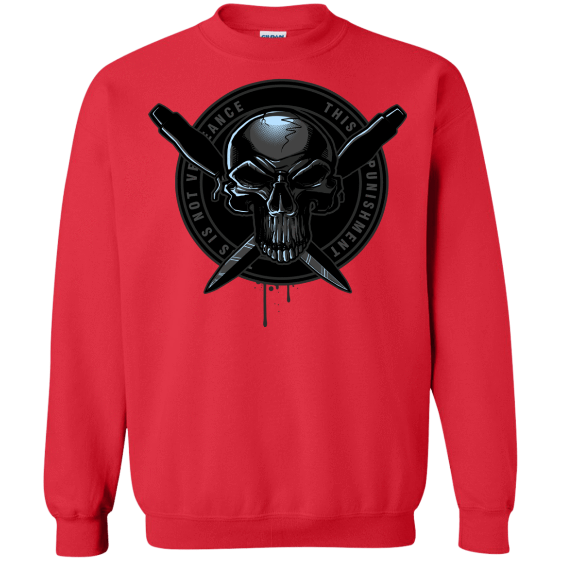 Sweatshirts Red / S Pale Rider Crewneck Sweatshirt