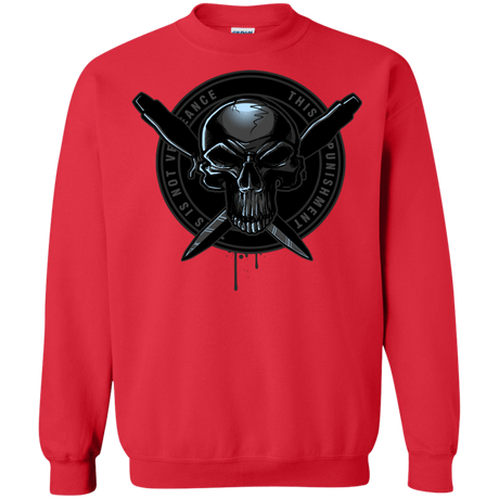 Sweatshirts Red / S Pale Rider Crewneck Sweatshirt