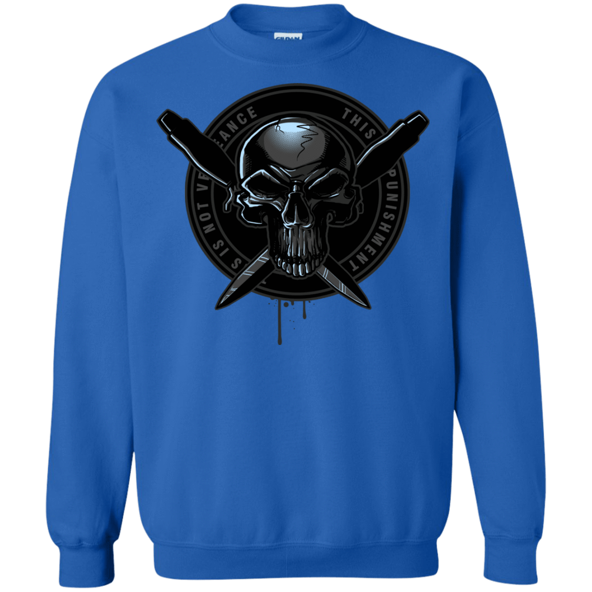 Sweatshirts Royal / S Pale Rider Crewneck Sweatshirt
