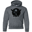 Sweatshirts Dark Heather / YS Pale Rider Youth Hoodie