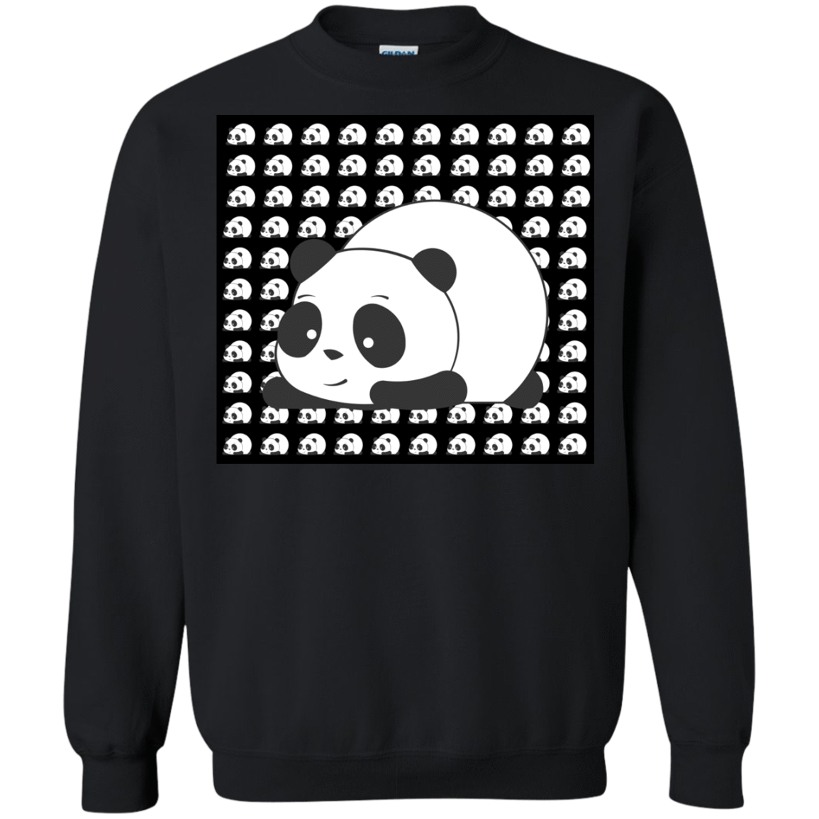 Sweatshirts Black / S Panda Crewneck Sweatshirt