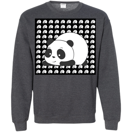 Sweatshirts Dark Heather / S Panda Crewneck Sweatshirt