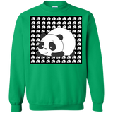 Sweatshirts Irish Green / S Panda Crewneck Sweatshirt