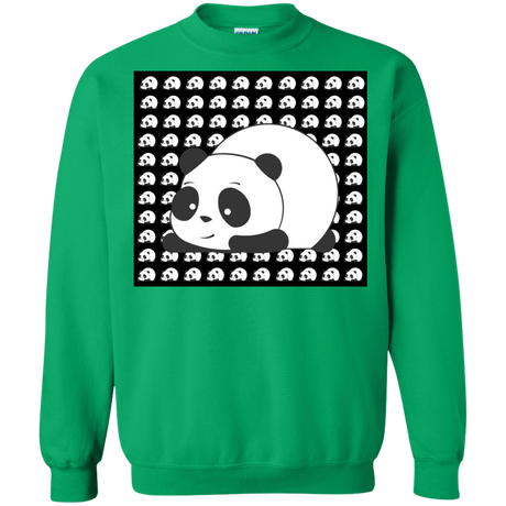 Sweatshirts Irish Green / S Panda Crewneck Sweatshirt