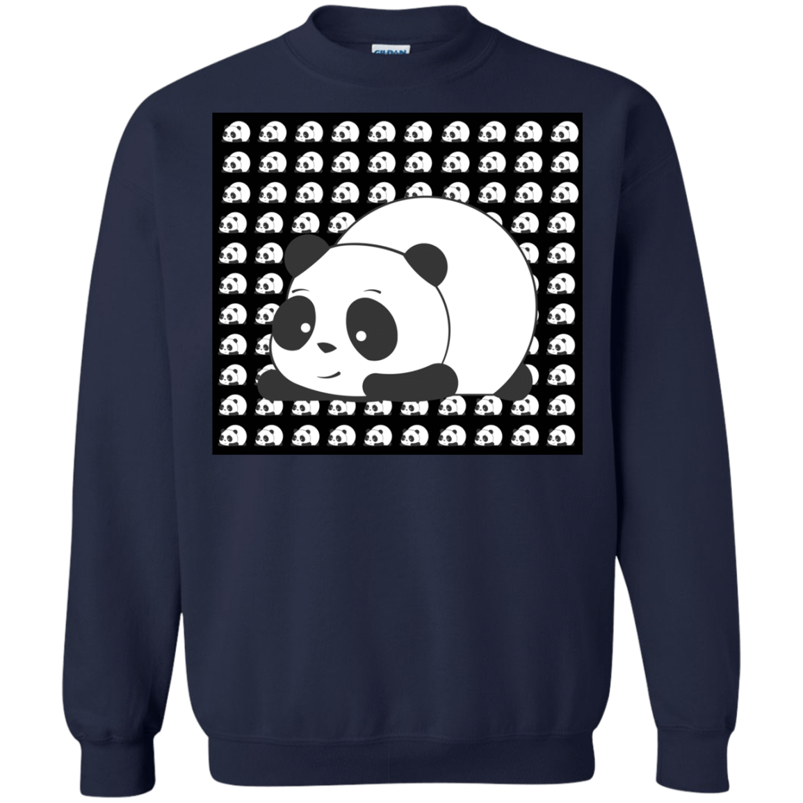 Sweatshirts Navy / S Panda Crewneck Sweatshirt