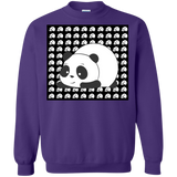 Sweatshirts Purple / S Panda Crewneck Sweatshirt