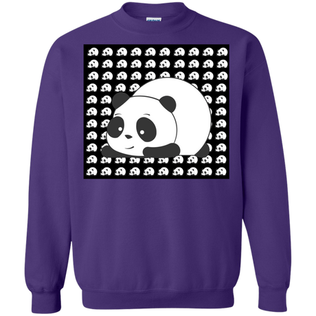 Sweatshirts Purple / S Panda Crewneck Sweatshirt