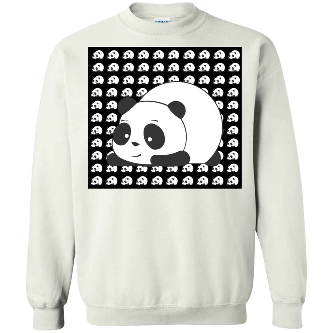 Sweatshirts White / S Panda Crewneck Sweatshirt