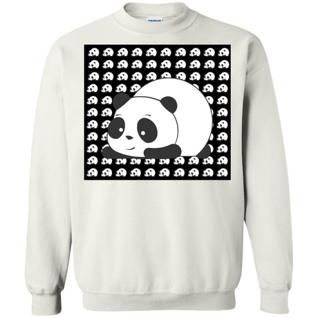 Sweatshirts White / S Panda Crewneck Sweatshirt