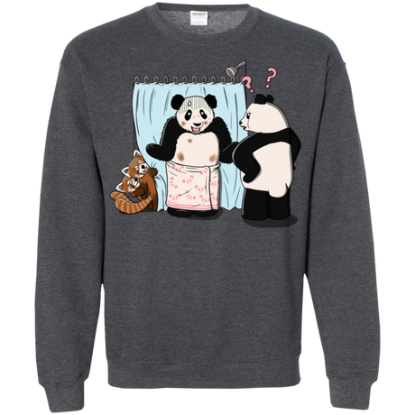 Sweatshirts Dark Heather / S Panda Infidelity Crewneck Sweatshirt