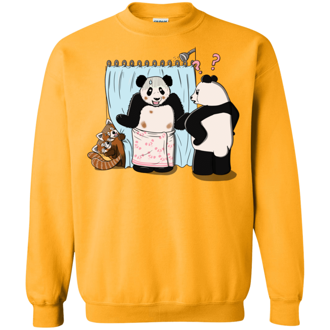 Sweatshirts Gold / S Panda Infidelity Crewneck Sweatshirt