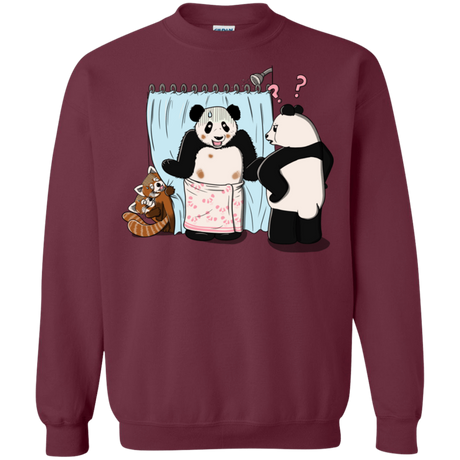 Sweatshirts Maroon / S Panda Infidelity Crewneck Sweatshirt