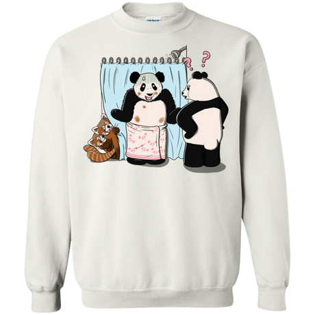 Sweatshirts White / S Panda Infidelity Crewneck Sweatshirt