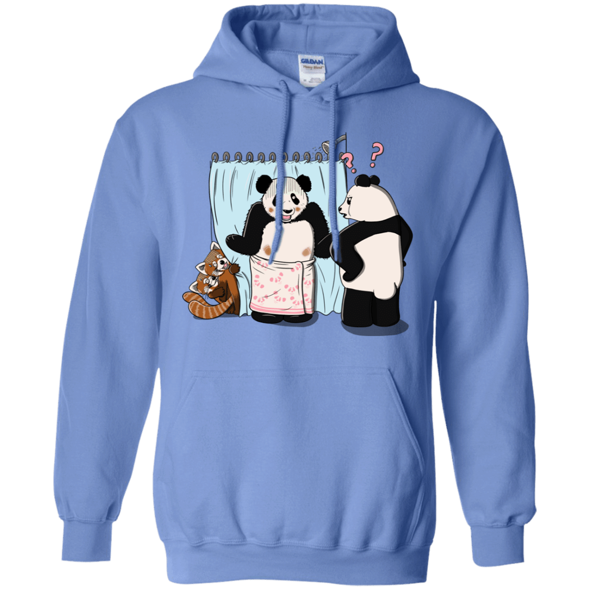 Sweatshirts Carolina Blue / S Panda Infidelity Pullover Hoodie