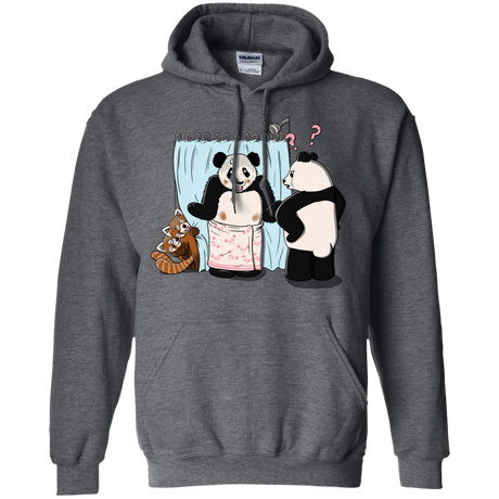 Sweatshirts Dark Heather / S Panda Infidelity Pullover Hoodie