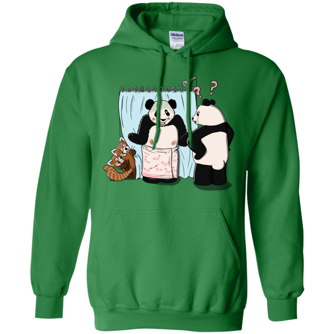 Sweatshirts Irish Green / S Panda Infidelity Pullover Hoodie