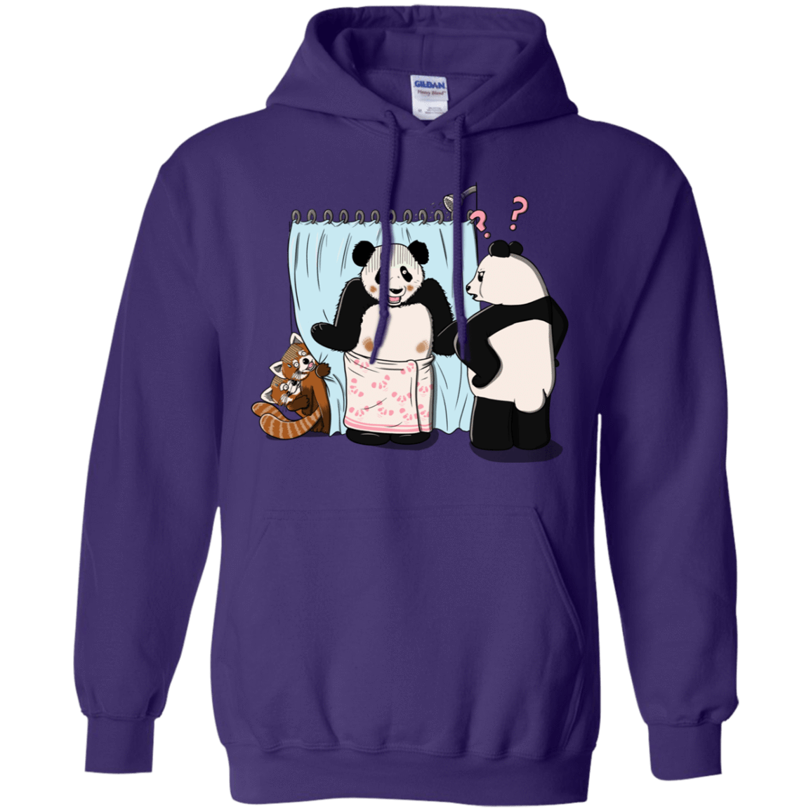 Sweatshirts Purple / S Panda Infidelity Pullover Hoodie