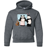 Sweatshirts Dark Heather / YS Panda Infidelity Youth Hoodie