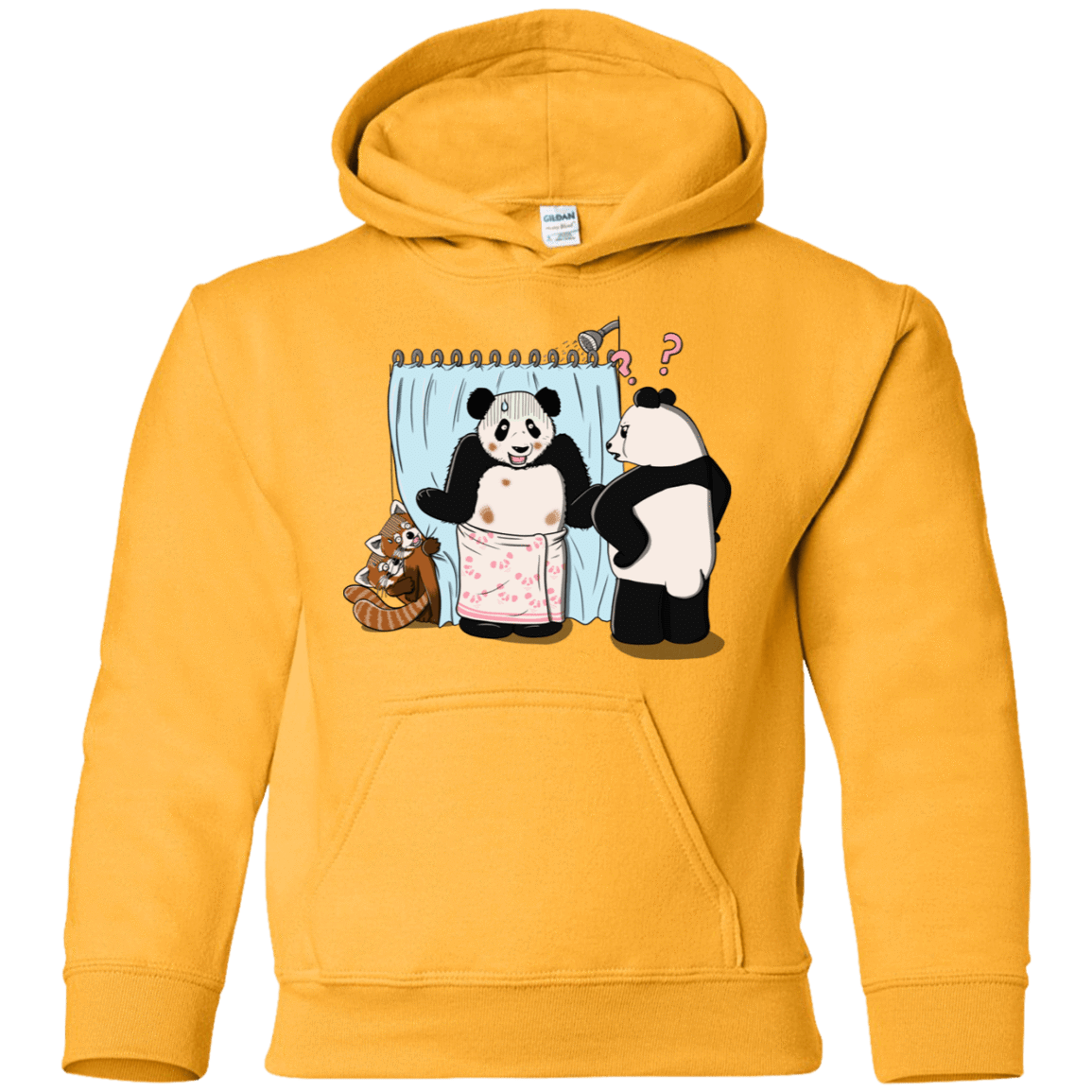 Sweatshirts Gold / YS Panda Infidelity Youth Hoodie