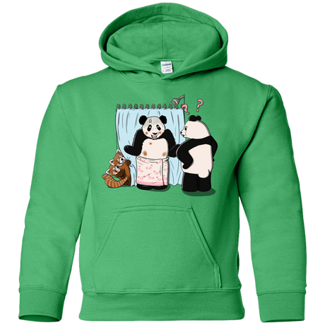 Sweatshirts Irish Green / YS Panda Infidelity Youth Hoodie